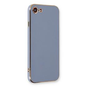 Microsonic Apple iPhone 7 Olive Plated Lavanta Grisi Cep Telefonu Kılıfı