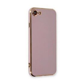 Microsonic Apple iPhone 7 Olive Plated Lila Cep Telefonu Kılıfı