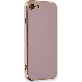 Microsonic Apple iPhone 7 Olive Plated Lila Cep Telefonu Kılıfı