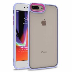 Microsonic Apple iPhone 7 Plus Bright Planet Lila Cep Telefonu Kılıfı