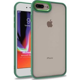 Microsonic Apple iPhone 7 Plus Bright Planet Yeşil Cep Telefonu Kılıfı