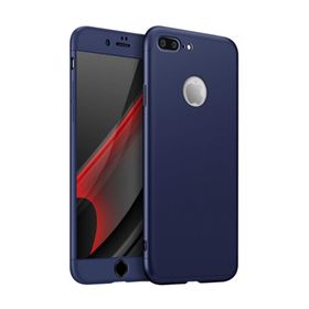Microsonic Apple iPhone 7 Plus Double Dip 360 Protective Lacivert Kılıf