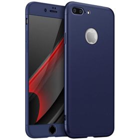 Microsonic Apple iPhone 7 Plus Double Dip 360 Protective Lacivert Kılıf