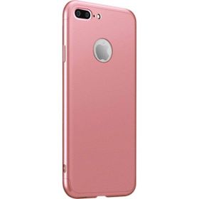 Microsonic Apple iPhone 7 Plus Double Dip 360 Protective Rose Gold Kılıf