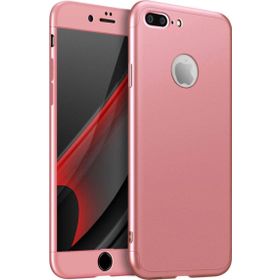 Microsonic Apple iPhone 7 Plus Double Dip 360 Protective Rose Gold Kılıf
