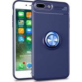 Microsonic Apple iPhone 7 Plus Kickstand Ring Holder Kırmızı Cep Telefonu Kılıfı