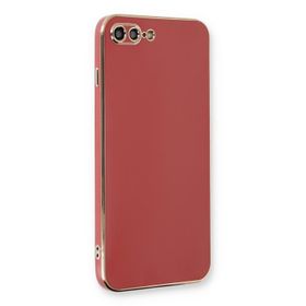 Microsonic Apple iPhone 7 Plus Olive Plated Kırmızı Cep Telefonu Kılıfı