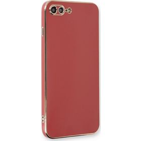 Microsonic Apple iPhone 7 Plus Olive Plated Kırmızı Cep Telefonu Kılıfı