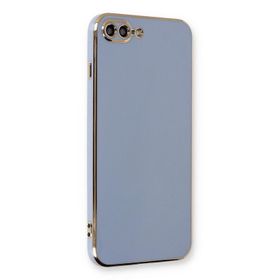 Microsonic Apple iPhone 7 Plus Olive Plated Lavanta Grisi Cep Telefonu Kılıfı