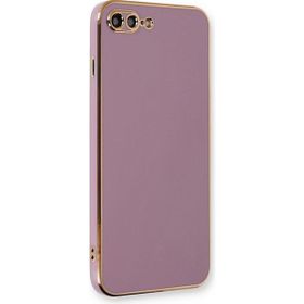 Microsonic Apple iPhone 7 Plus Olive Plated Lila Cep Telefonu Kılıfı