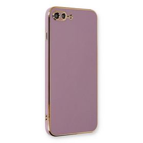Microsonic Apple iPhone 7 Plus Olive Plated Lila Cep Telefonu Kılıfı
