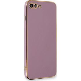 Microsonic Apple iPhone 7 Plus Olive Plated Lila Cep Telefonu Kılıfı