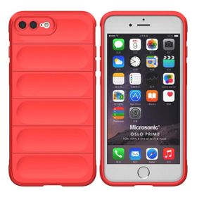 Microsonic Apple iPhone 7 Plus Oslo Prime Kırmızı Cep Telefonu Kılıfı