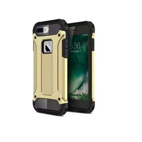 Microsonic Apple iPhone 7 Plus Rugged Armor Gold Kılıf