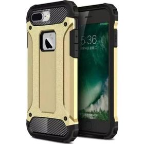Microsonic Apple iPhone 7 Plus Rugged Armor Gold Kılıf