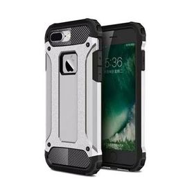 Microsonic Apple iPhone 7 Plus Rugged Armor Gümüş Kılıf