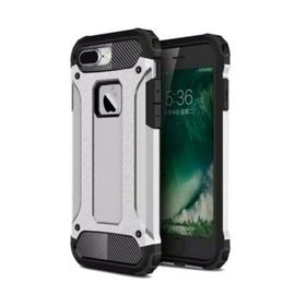 Microsonic Apple iPhone 7 Plus Rugged Armor Gümüş Kılıf