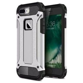 Microsonic Apple iPhone 7 Plus Rugged Armor Gümüş Kılıf