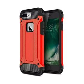 Microsonic Apple iPhone 7 Plus Rugged Armor Kırmızı Kılıf