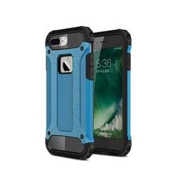 Microsonic Apple iPhone 7 Plus Rugged Armor Mavi Kılıf