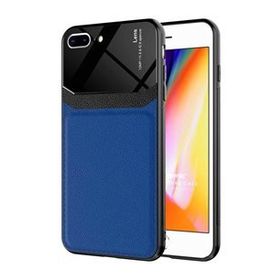 Microsonic Apple iPhone 7 Plus Uniq Leather Lacivert Cep Telefonu Kılıfı