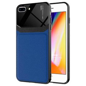 Microsonic Apple iPhone 7 Plus Uniq Leather Lacivert Cep Telefonu Kılıfı