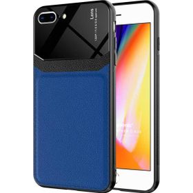 Microsonic Apple iPhone 7 Plus Uniq Leather Lacivert Cep Telefonu Kılıfı