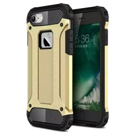 Microsonic Apple iPhone 7 Rugged Armor Gold Kılıf