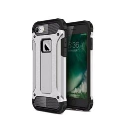 Microsonic Apple iPhone 7 Rugged Armor Gümüş Kılıf