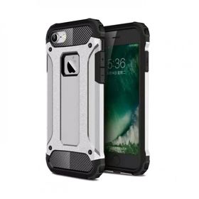 Microsonic Apple iPhone 7 Rugged Armor Gümüş Kılıf