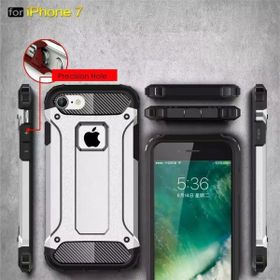 Microsonic Apple iPhone 7 Rugged Armor Kırmızı Kılıf