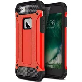 Microsonic Apple iPhone 7 Rugged Armor Kırmızı Kılıf