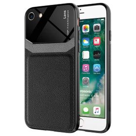 Microsonic Apple iPhone 7 Uniq Leather Siyah Cep Telefonu Kılıfı