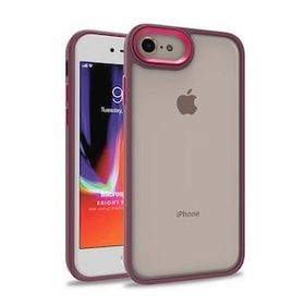 Microsonic Apple iPhone 8 Bright Planet Kırmızı Cep Telefonu Kılıfı