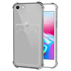 Microsonic Apple iPhone 8 Card Slot Shock Siyah Cep Telefonu Kılıfı