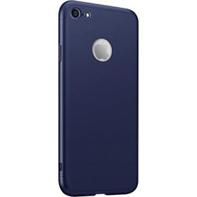 Microsonic Apple iPhone 8 Double Dip 360 Protective Lacivert Kılıf