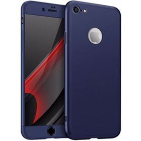 Microsonic Apple iPhone 8 Double Dip 360 Protective Lacivert Kılıf