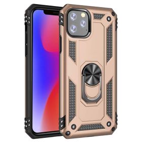 Microsonic Apple iPhone 8 Military Ring Holder Gold Kılıf