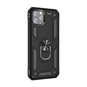 Microsonic Apple iPhone 8 Military Ring Holder Siyah Kılıf