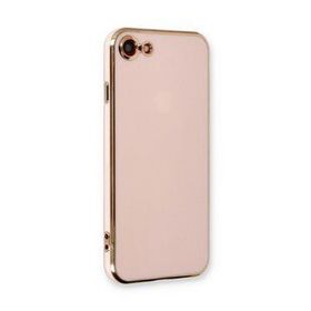 Microsonic Apple iPhone 8 Olive Plated Pembe Kılıf