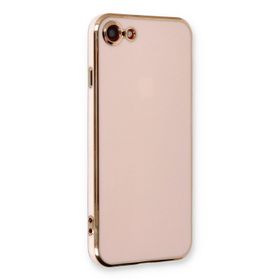 Microsonic Apple iPhone 8 Olive Plated Pembe Kılıf