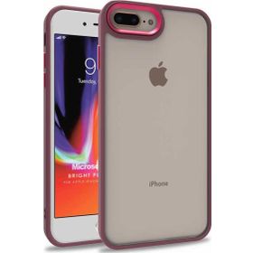 Microsonic Apple iPhone 8 Plus Bright Planet Kırmızı Cep Telefonu Kılıfı