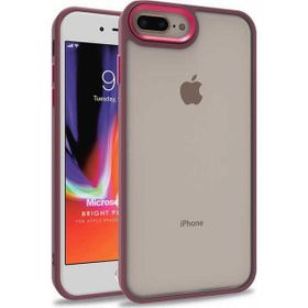 Microsonic Apple iPhone 8 Plus Bright Planet Kırmızı Cep Telefonu Kılıfı