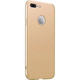 Microsonic Apple iPhone 8 Plus Double Dip 360 Protective Gold Kılıf