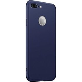 Microsonic Apple iPhone 8 Plus Double Dip 360 Protective Lacivert Kılıf