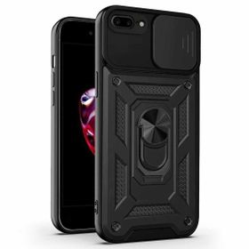 Microsonic Apple iPhone 8 Plus Impact Resistant Siyah Cep Telefonu Kılıfı
