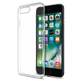 Microsonic Apple İphone 8 Plus Kristal Şeffaf Cep Telefonu Kılıfı