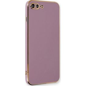 Microsonic Apple iPhone 8 Plus Olive Plated Lila Cep Telefonu Kılıfı
