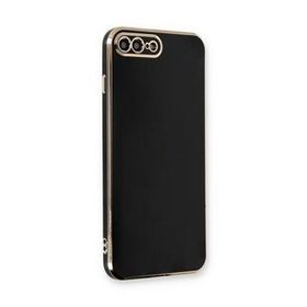 Microsonic Apple iPhone 8 Plus Olive Plated Siyah Cep Telefonu Kılıfı
