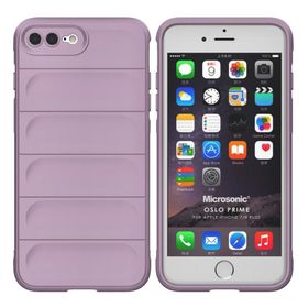 Microsonic Apple iPhone 8 Plus Oslo Prime Kırmızı Cep Telefonu Kılıfı